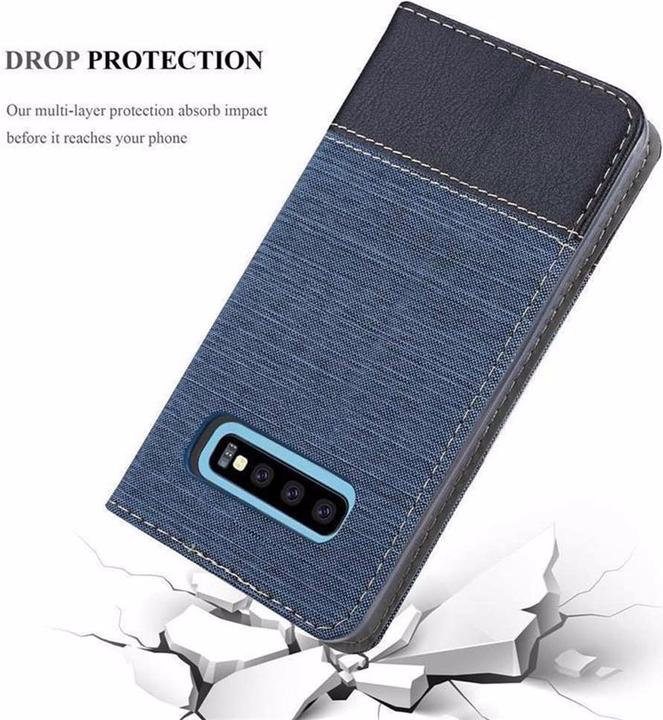 Image du produit Cadorabo Couverture look jeans Book (Samsung Galaxy S10)