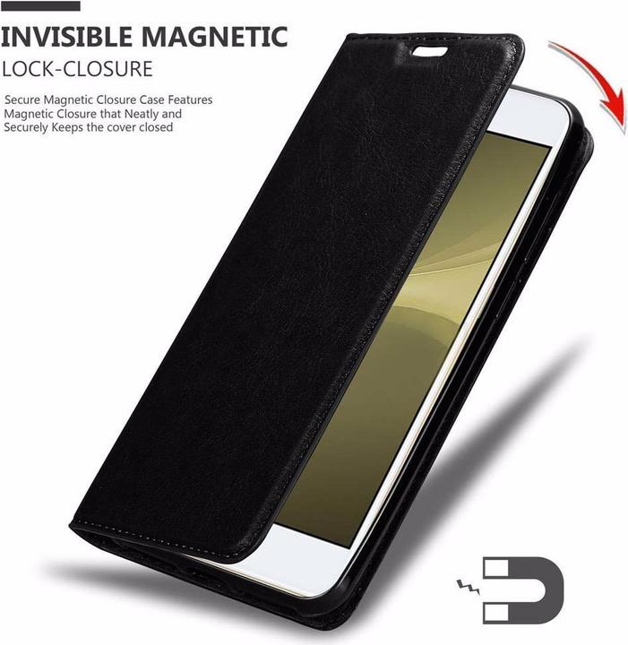 Productafbeelding Cadorabo Boek Onzichtbare Magneethoes (ZTE Nubia Z11)