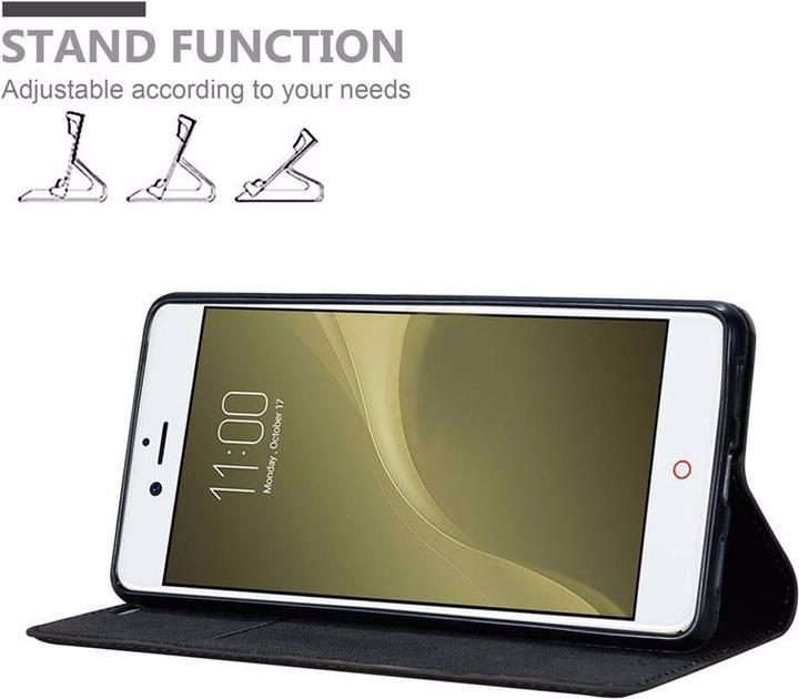 Productafbeelding Cadorabo Boek Onzichtbare Magneethoes (ZTE Nubia Z11)