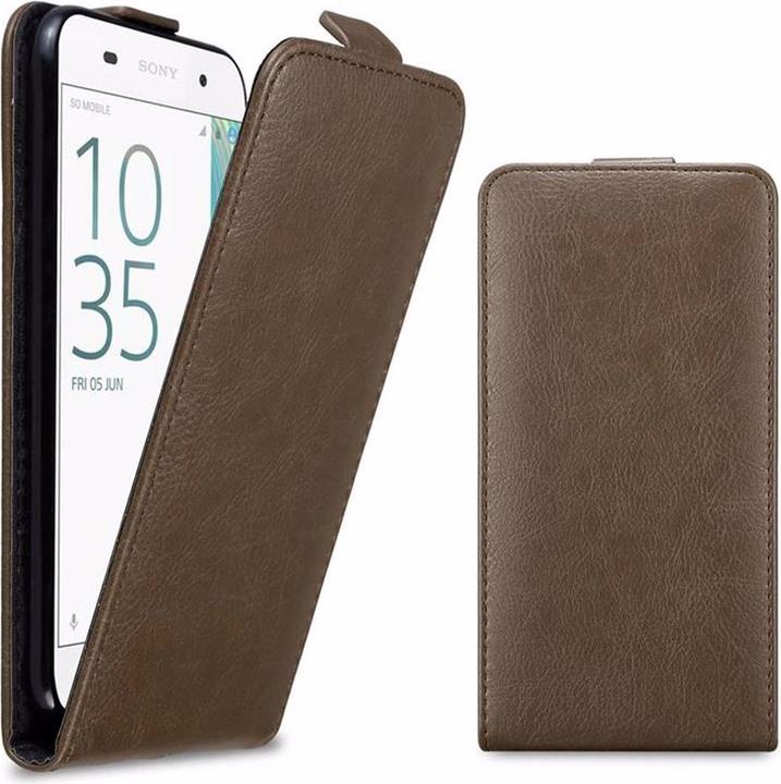 Immagine prodotto Cadorabo Flip come copertura invisibile (Sony Xperia E5)