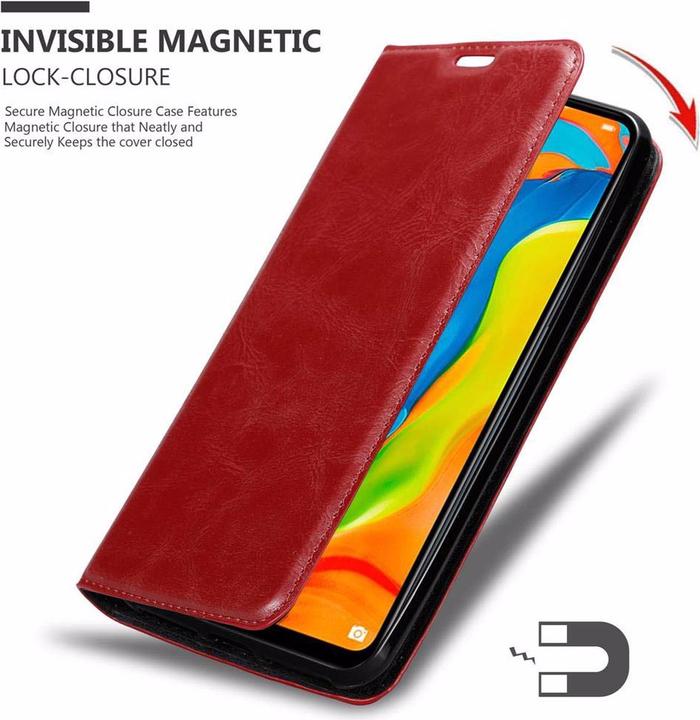 Productafbeelding Cadorabo Boek Onzichtbare Magneethoes (Huawei P30 Lite)