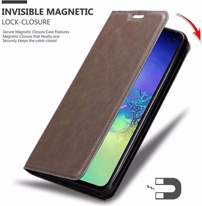 Productafbeelding Cadorabo Boek Onzichtbare Magneethoes (Samsung Galaxy S10e)