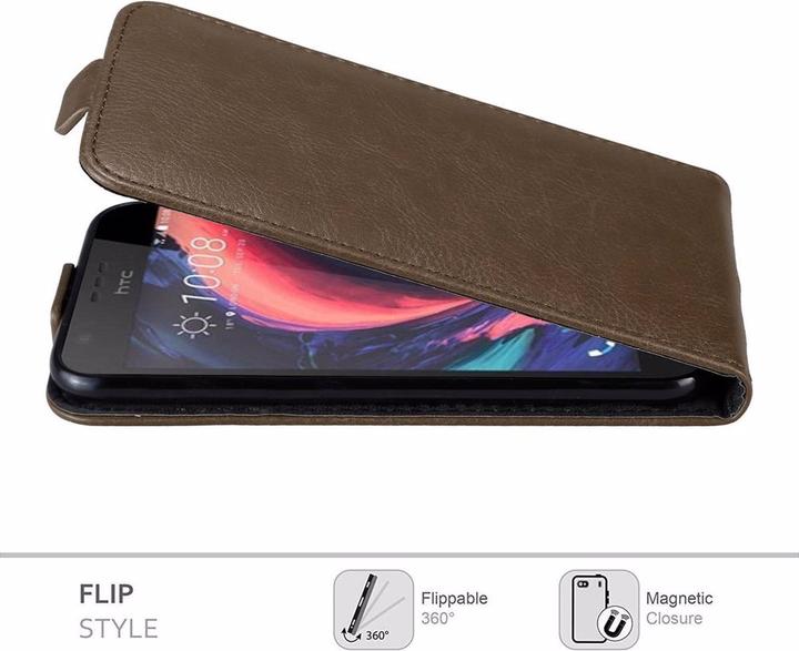 Produktbild Cadorabo Flip wie Invisible Cover (HTC Desire 10 Lifestyle, HTC Desire 825)