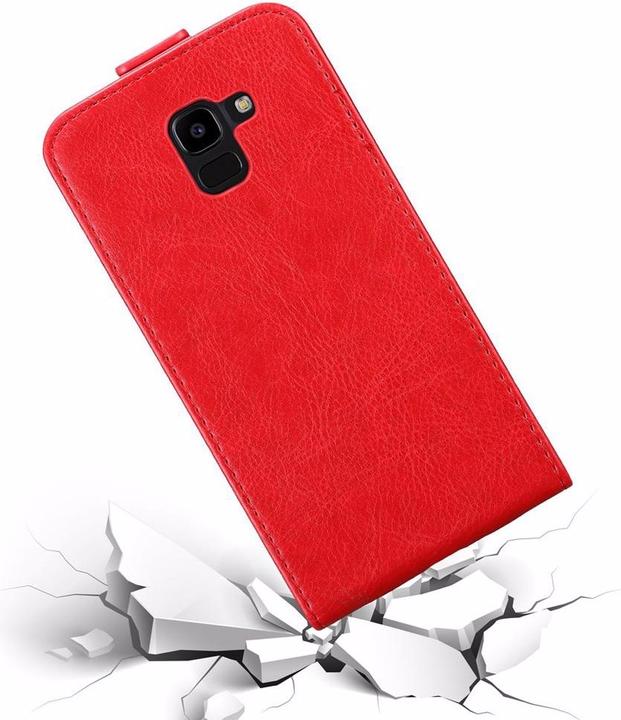 Actual product image Cadorabo Flip like Invisible Cover (Samsung Galaxy J6 (2018))
