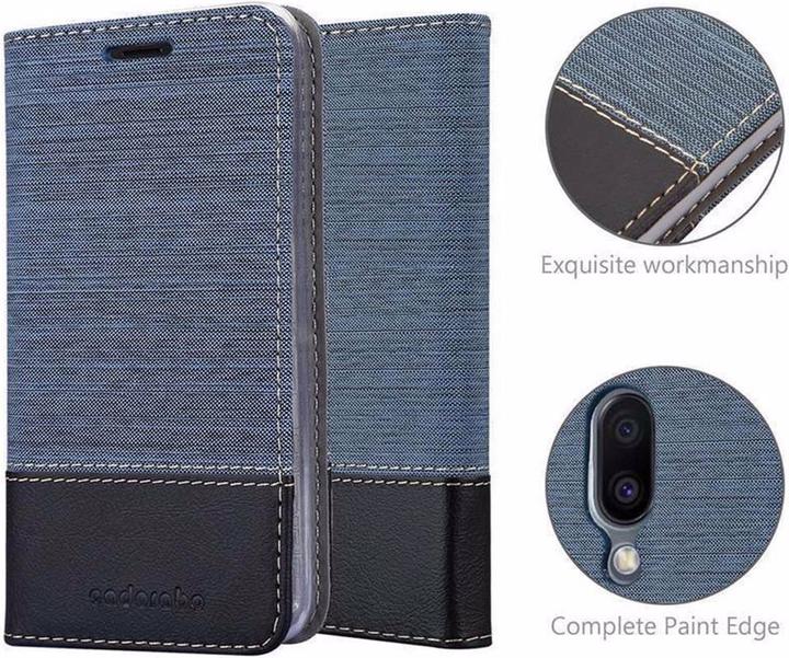 Actual product image Cadorabo Book Jeans Optics Cover (Samsung Galaxy M10)