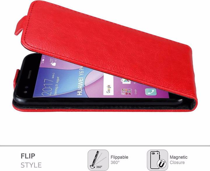 Actual product image Cadorabo Flip like Invisible Cover (Huawei Y6 Pro)