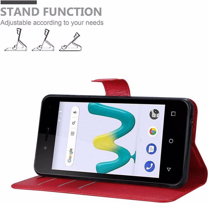 Productafbeelding Cadorabo Boek met kaft met standfunctie (Wiko Sunny 3 mini)