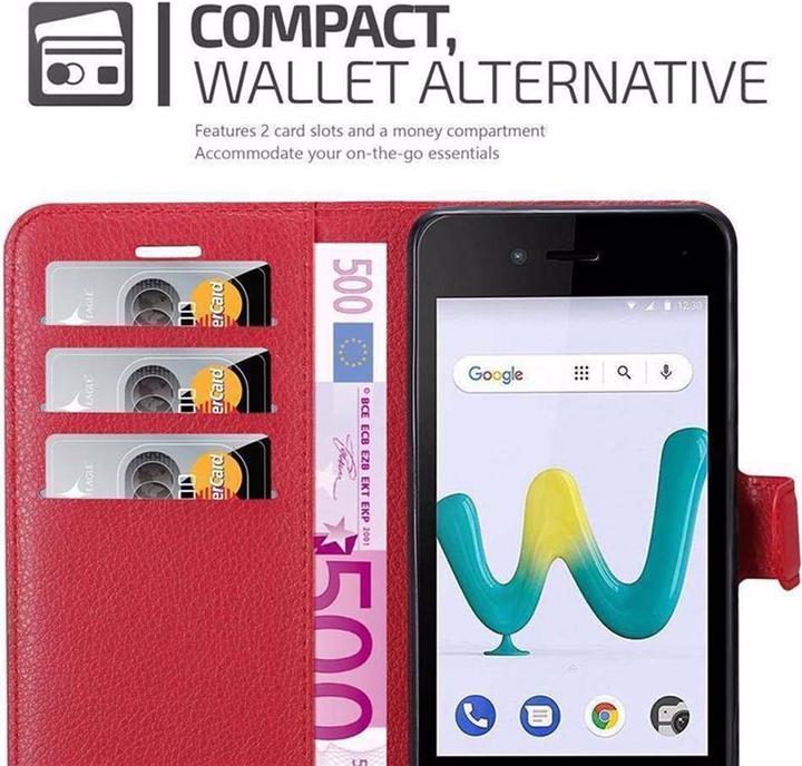 Productafbeelding Cadorabo Boek met kaft met standfunctie (Wiko Sunny 3 mini)