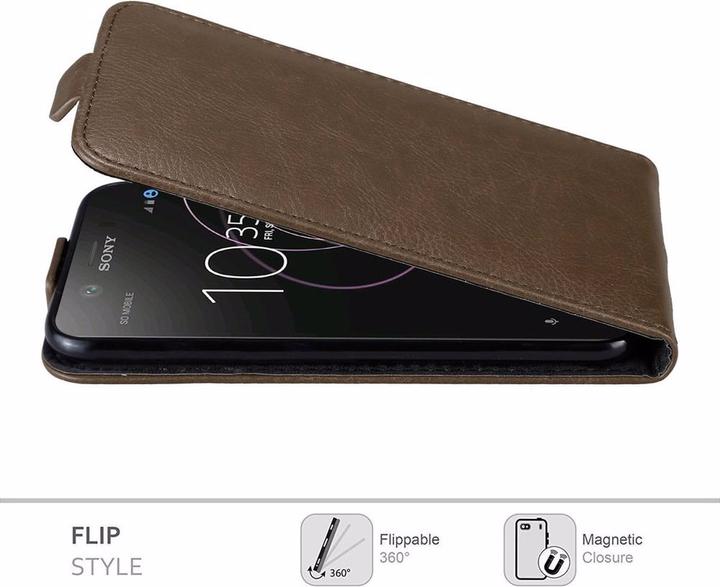 Produktbild Cadorabo Flip wie Invisible Cover (Sony Xperia XZ1)