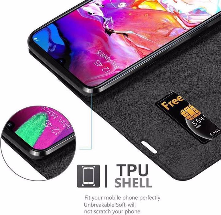 Productafbeelding Cadorabo Boek Onzichtbare Magneethoes (Samsung Galaxy A70)