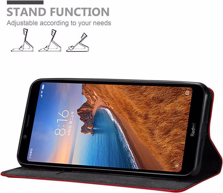 Productafbeelding Cadorabo Boek Onzichtbare Magneethoes (Xiaomi Redmi 7A)