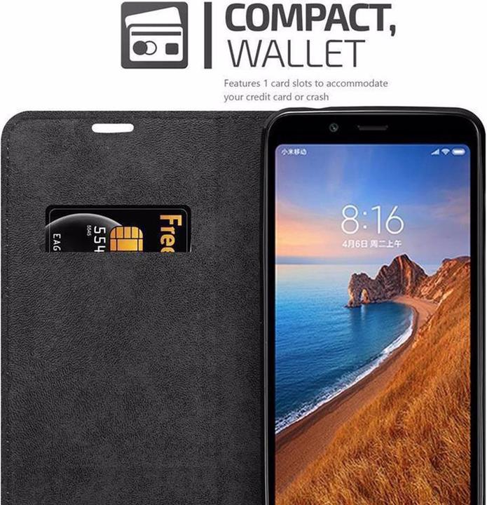 Productafbeelding Cadorabo Boek Onzichtbare Magneethoes (Xiaomi Redmi 7A)