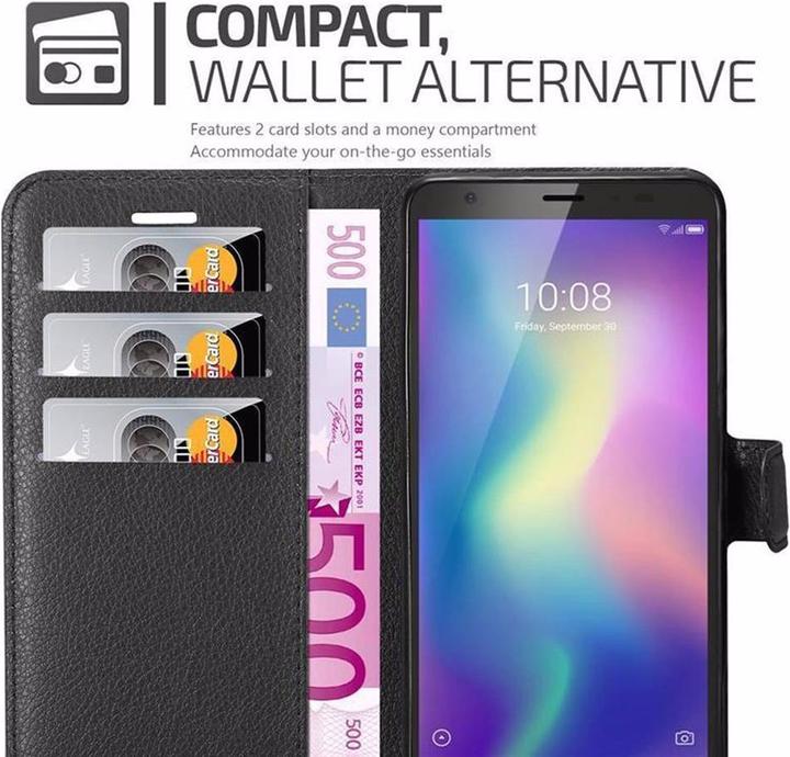 Actual product image Cadorabo Book with stand function cover (ZTE Blade A5)