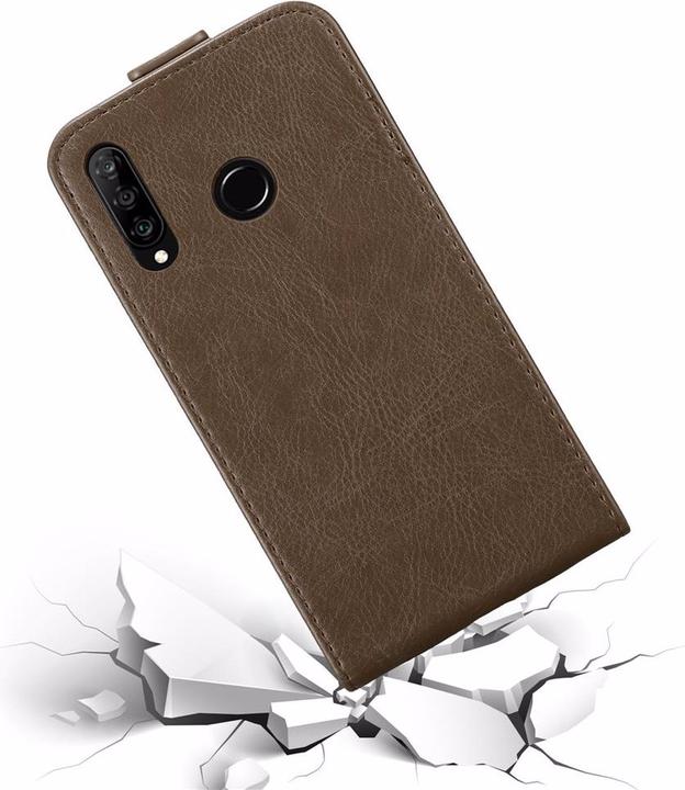 Actual product image Cadorabo Flip like Invisible Cover (Huawei P30 Lite)