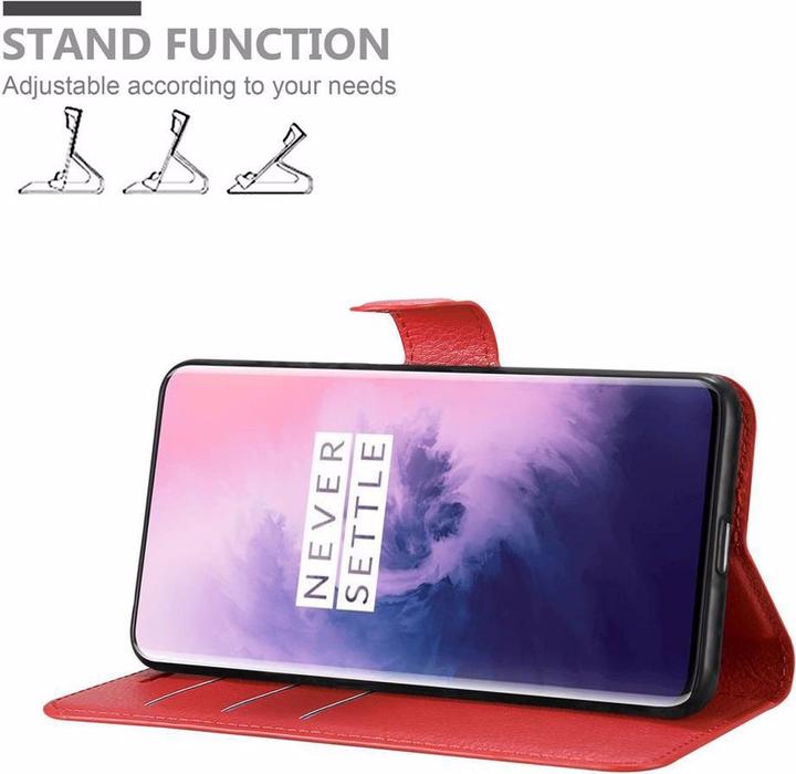 Produktbild Cadorabo Book mit Standfunktion Cover (OnePlus 7 Pro)