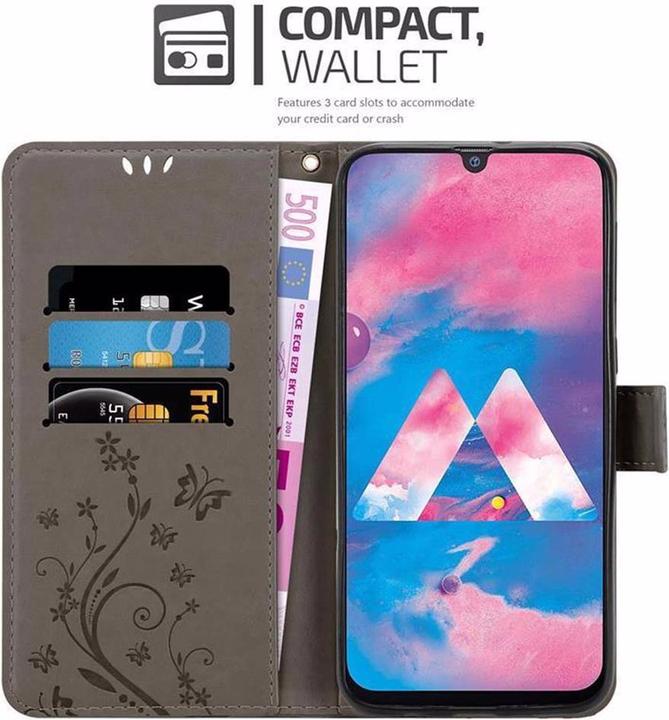 Image du produit Cadorabo Couverture du livre de fleurs (Samsung Galaxy M30)