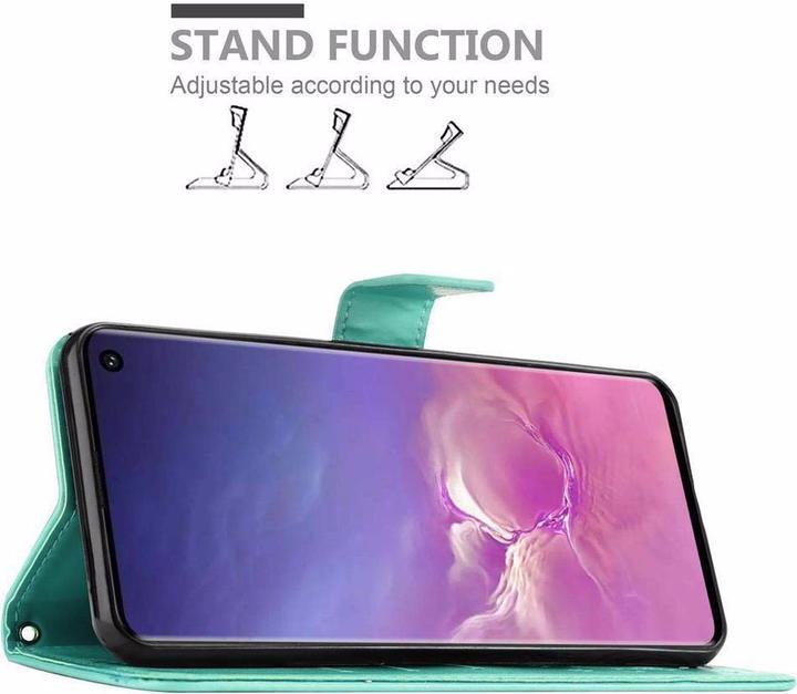 Image du produit Cadorabo Couverture du livre de fleurs (Samsung Galaxy S10)