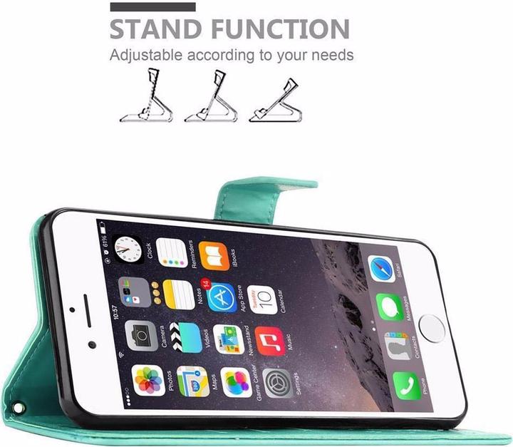 Image du produit Cadorabo Couverture du livre de fleurs (Apple iPhone 6 Plus)