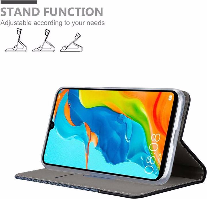 Actual product image Cadorabo Book Jeans Optics Cover (Huawei P30 Lite)