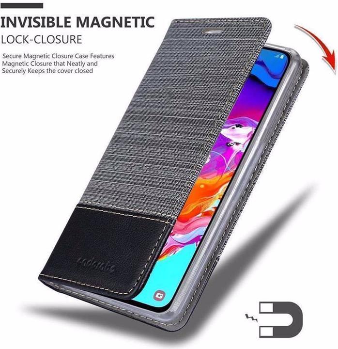 Actual product image Cadorabo Book Jeans Optics Cover (Samsung Galaxy A70)