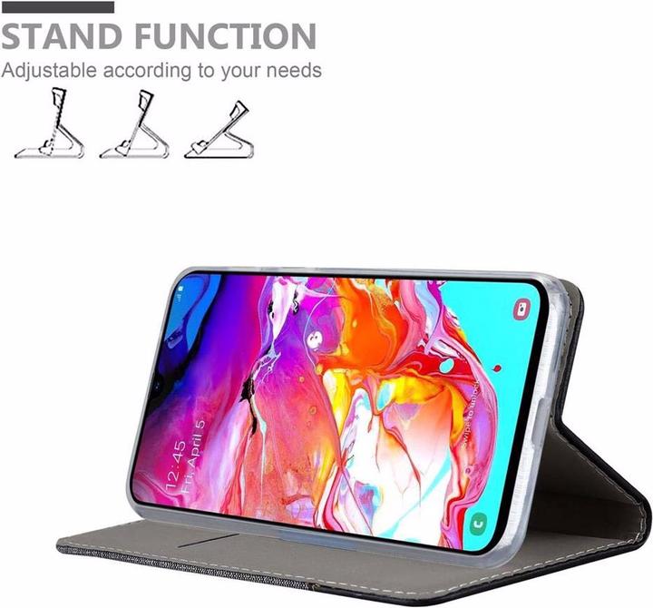 Actual product image Cadorabo Book Jeans Optics Cover (Samsung Galaxy A70)