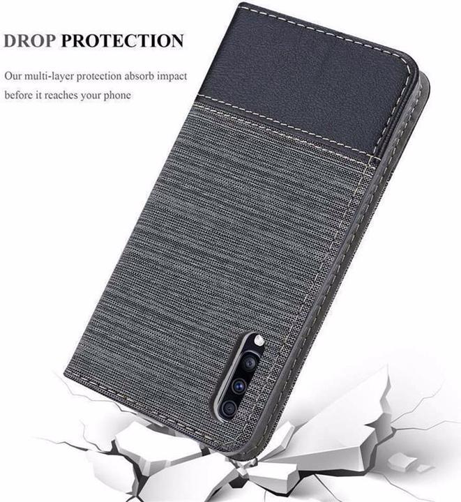 Actual product image Cadorabo Book Jeans Optics Cover (Samsung Galaxy A70)