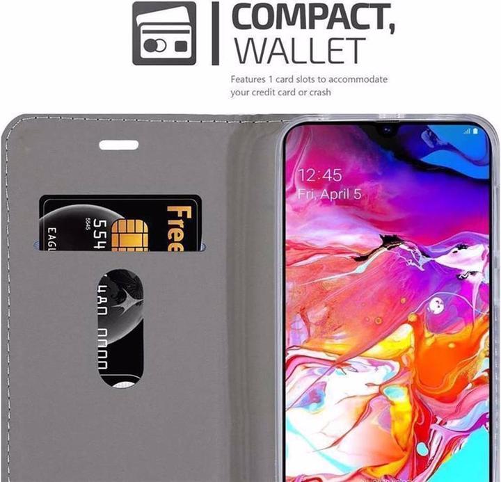 Actual product image Cadorabo Book Jeans Optics Cover (Samsung Galaxy A70)