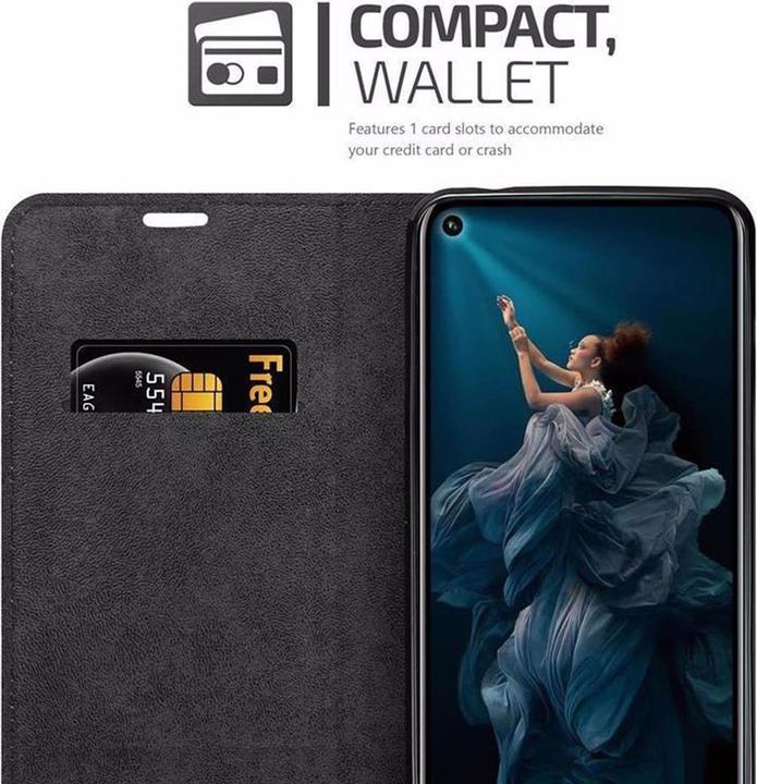 Productafbeelding Cadorabo Boek Onzichtbare Magneethoes (Honor 20 Pro)