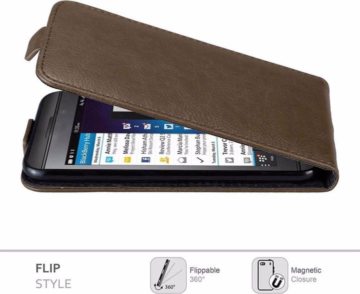 Actual product image Cadorabo Flip like Invisible Cover (Blackberry Z10)