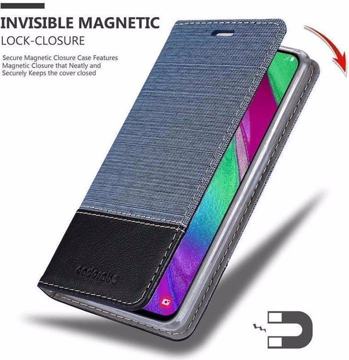 Image du produit Cadorabo Couverture look jeans Book (Samsung Galaxy A40)