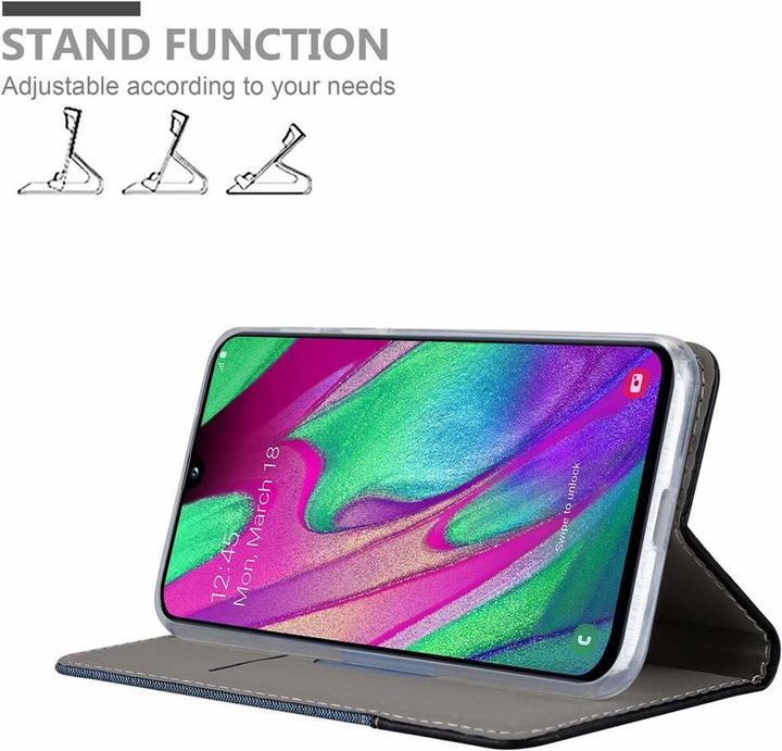Image du produit Cadorabo Couverture look jeans Book (Samsung Galaxy A40)