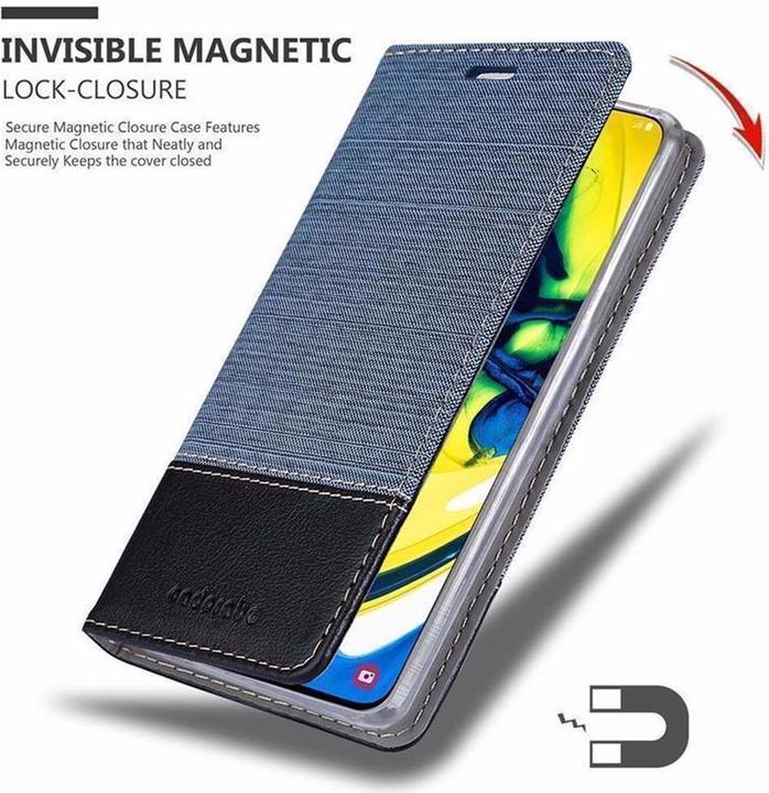 Image du produit Cadorabo Couverture look jeans Book (Samsung Galaxy A80)
