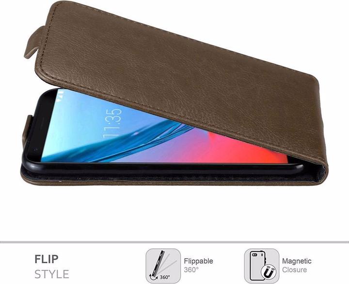 Actual product image Cadorabo Flip like Invisible Cover (ZTE Blade V9)