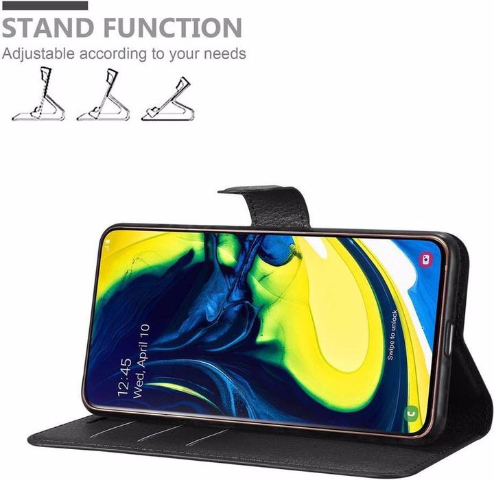 Actual product image Cadorabo Book with stand function cover (Samsung Galaxy A80, Samsung Galaxy A90 5G)