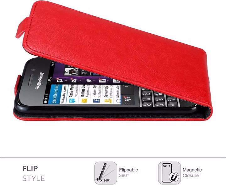 Actual product image Cadorabo Flip like Invisible Cover (Blackberry Q10)