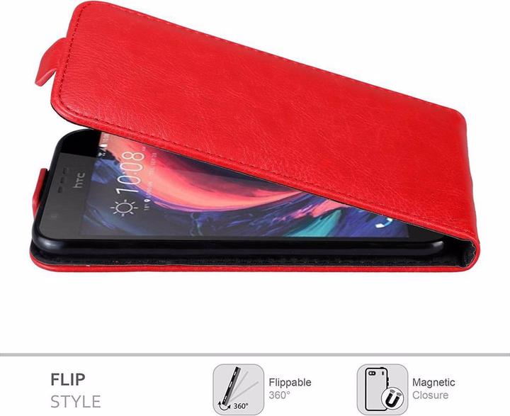 Actual product image Cadorabo Flip like Invisible Cover (HTC Desire 10 Lifestyle, HTC Desire 825)