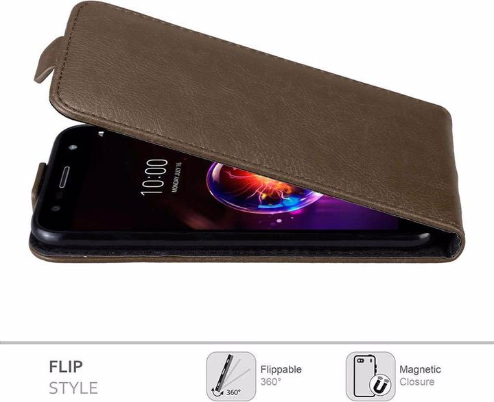 Actual product image Cadorabo Flip like Invisible Cover (LG X Power 3)