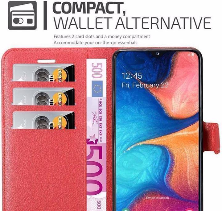Produktbild Cadorabo Book mit Standfunktion Cover (Samsung Galaxy A20e, Samsung Galaxy A10e)
