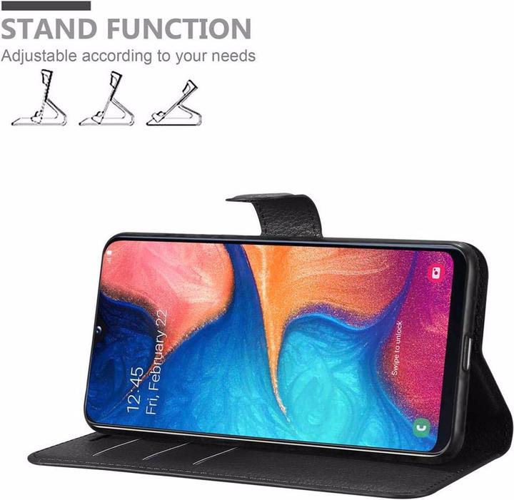 Actual product image Cadorabo Book with stand function cover (Samsung Galaxy A10e)
