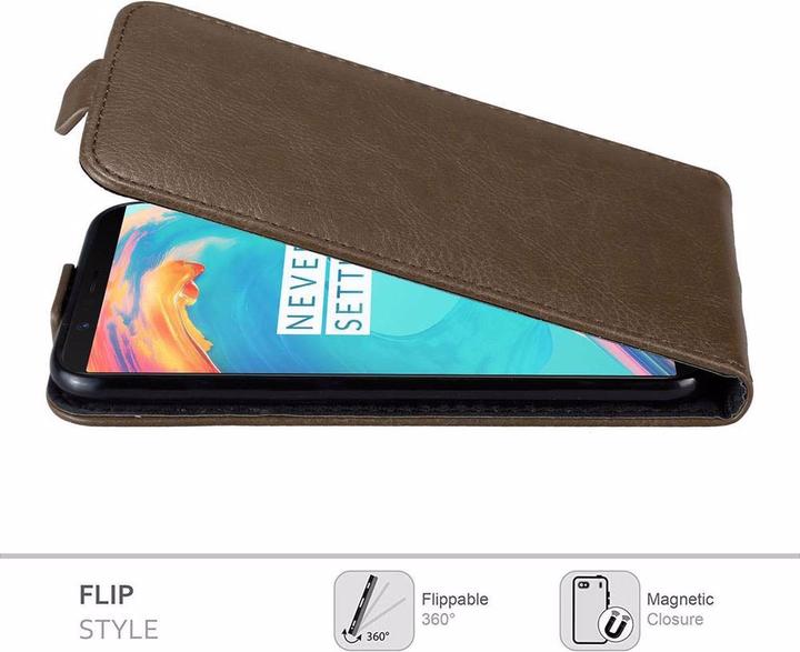 Productafbeelding Cadorabo Flip als onzichtbaar deksel (OnePlus 5T)