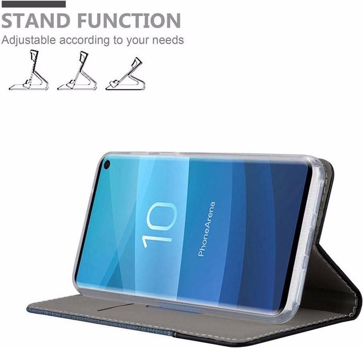 Image du produit Cadorabo Couverture look jeans Book (Samsung Galaxy S10+)