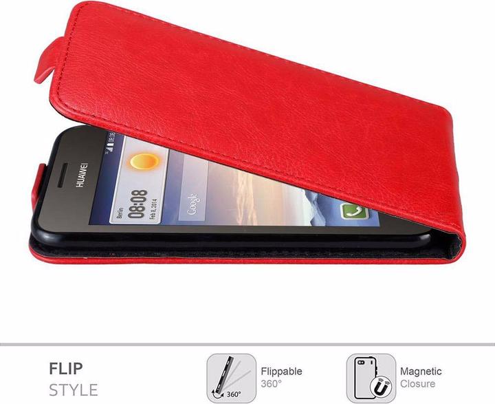 Productafbeelding Cadorabo Flip als onzichtbaar deksel (Huawei Ascend Y330, Huawei Ascend Y360)