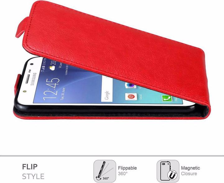 Actual product image Cadorabo Flip like Invisible Cover (Samsung Galaxy J7)