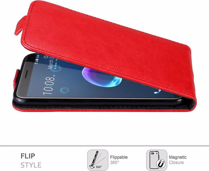 Actual product image Cadorabo Flip like Invisible Cover (HTC Desire 12)