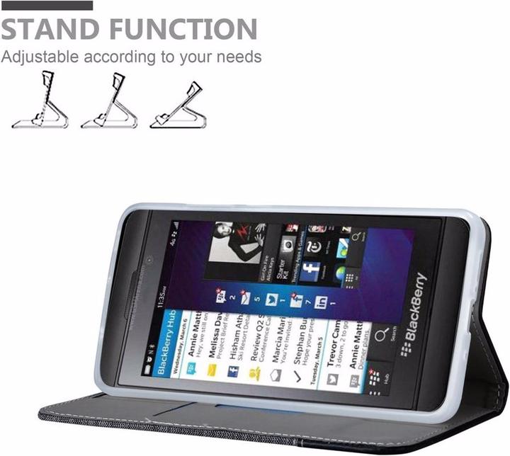 Productafbeelding Cadorabo Boek Jeans Optiek Cover (Blackberry Z10)