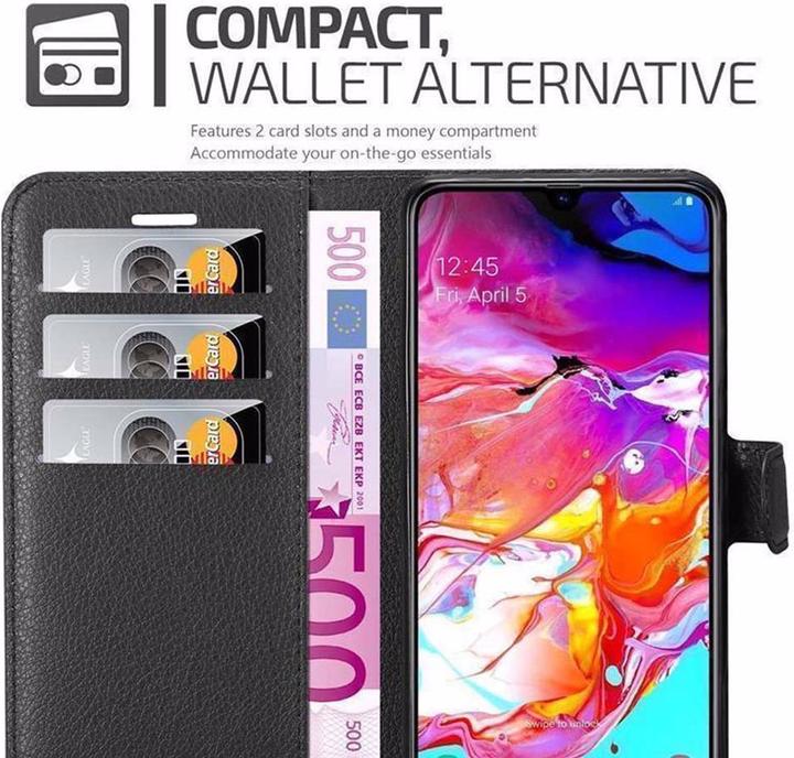 Produktbild Cadorabo Book mit Standfunktion Cover (Samsung Galaxy A70)