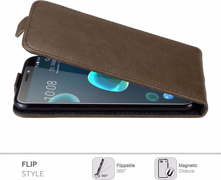 Produktbild Cadorabo Flip wie Invisible Cover (HTC Desire 12+)