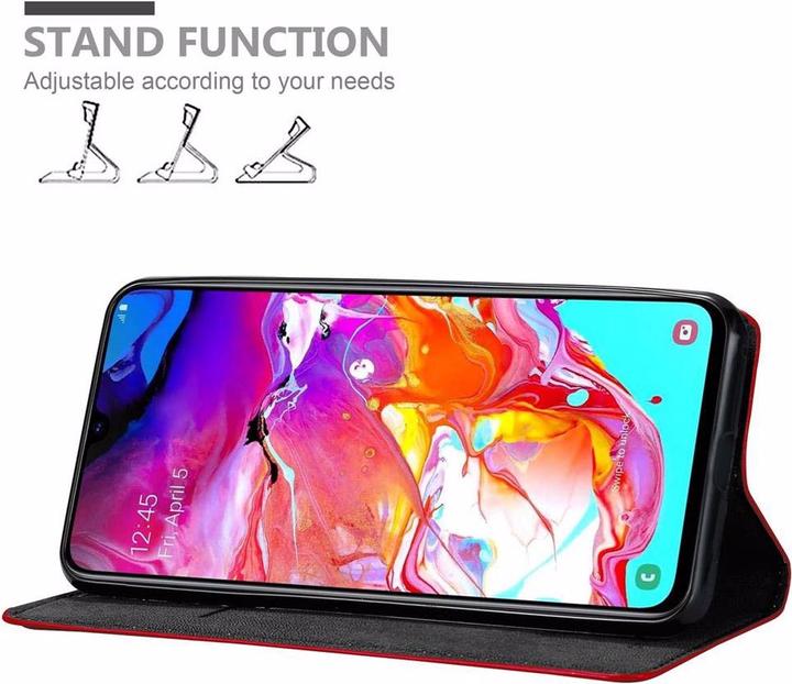 Produktbild Cadorabo Book Invisible Magnet Cover (Samsung Galaxy A70)