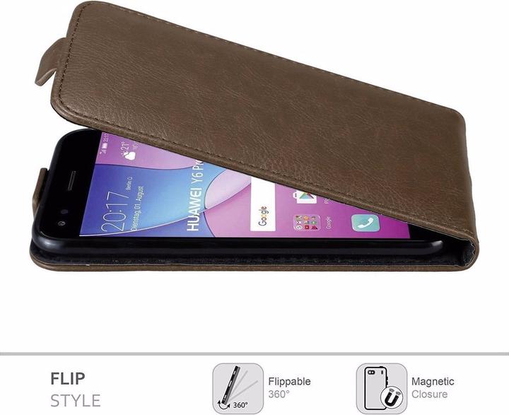 Produktbild Cadorabo Flip wie Invisible Cover (Huawei Y6 Pro)