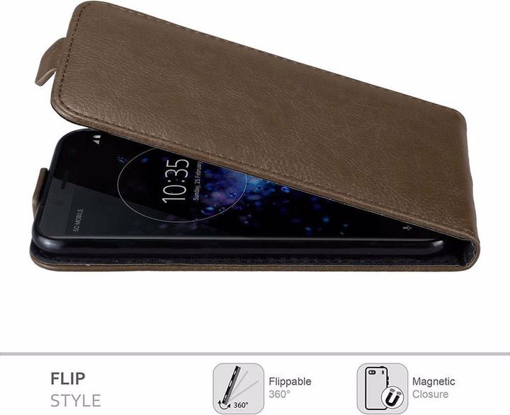 Produktbild Cadorabo Flip wie Invisible Cover (Sony Xperia XZ2 Compact)